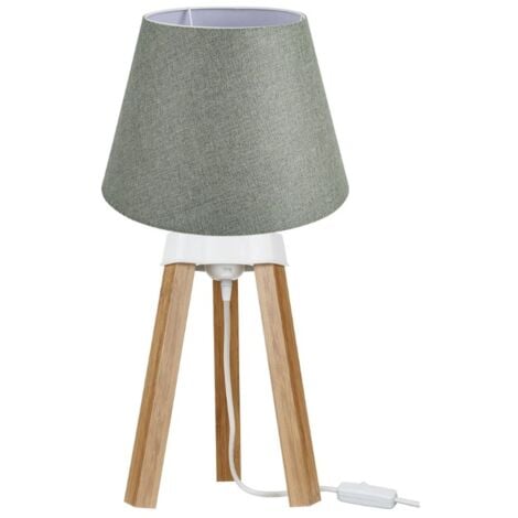 Lampada da tavolo verde 21x30 cm