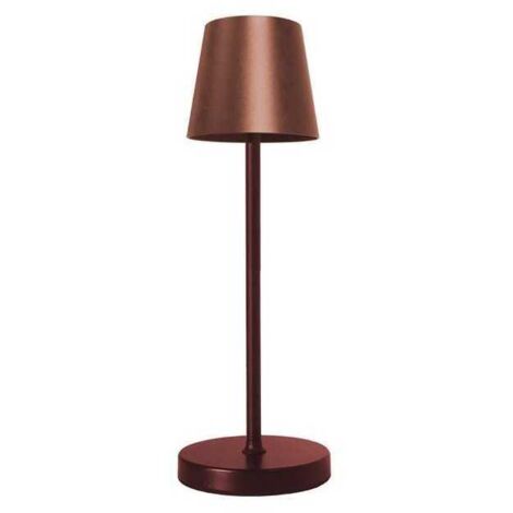Lampada da Tavolo Vigor Virna 180 Lm Dimmer Caffè