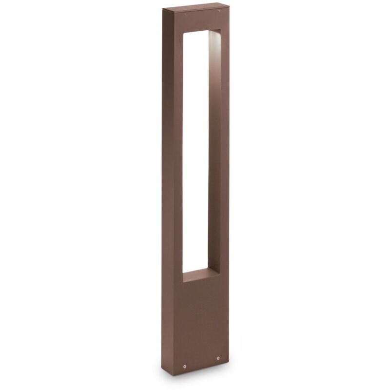 Piantana Moderna Vega Alluminio Coffee 1 Luce G9 3W 3000K Luce Calda