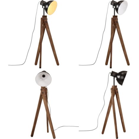 Lampada da Terra 25 W Nera 45x45x120 cm E27 - Illuminazione - Stile industriale