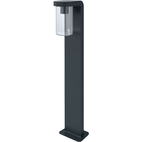 Lampada da terra a LED Ledvance e luce lavaggio per 1x lampadine E27, luce di design in ottica moderna, altezza 80 cm, alluminio e vetro trasparente, ENDURA classica Cascade 80cm Post E27 CLR