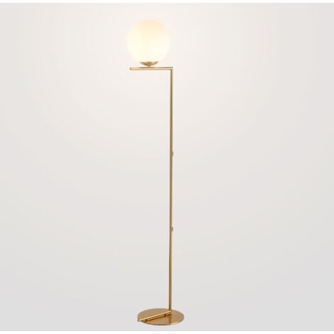Lampada da terra a sfera di cristallo "Anni" - E27 - Ø 22cm