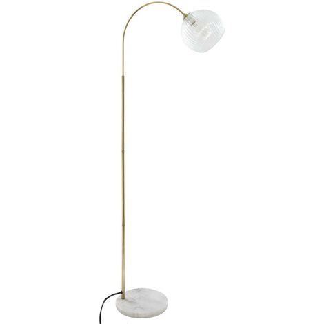 Lampada da terra ad ARCO Piantana Retro Salotto Studio con Paralume Re –  Esplodia