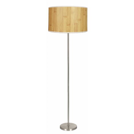 Lampada da terra Candellux Timber argento E27 156cm