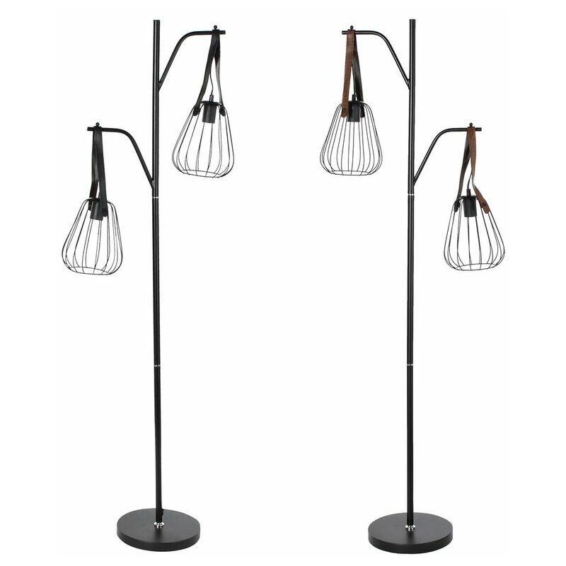 Dkd Home Decor - Lampada da Terra 55 x 25 x 150 cm...