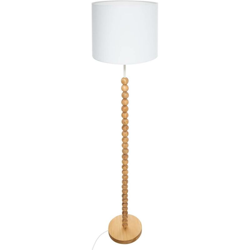 Image of Lampada da terra nino beige h146cm - Atmosphera créateur d'intérieur - Bianco