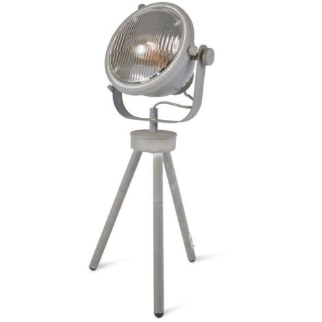 Lampada da terra e da tavolo con treppiede "TANGE".
