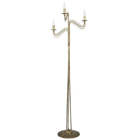 Lampada da terra Emibig TORI oro metallo 3xE14 H162cm