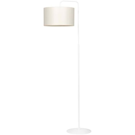 Lampada da terra Emibig TRAPO bianco/ecru E27 150cm