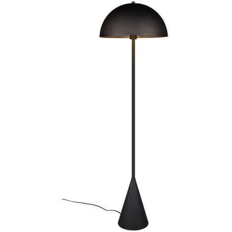 Lampada da terra fungo ALFIE Trio nera opaca 130cm E27