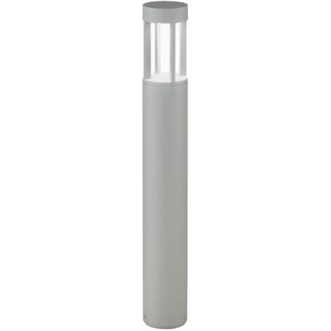 Lampada da Terra HANG Bollard Grigia LED 7W 360° IP65 3000K CRI90 - Rossini Group, Illuminazione da Giardino a Luce Diffusa