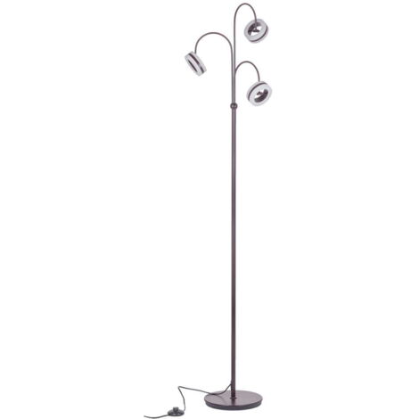 Lampada da terra Italux Metis LED loft bronzo 14,4W