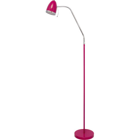 Lampada da terra Kaja Kajtek K-MT-201 rosa/argento E27