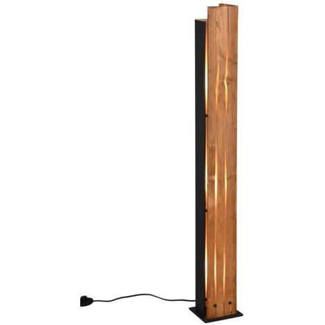 Lampada da terra KARUNI Trio legno chiaro 121cm 3xE27