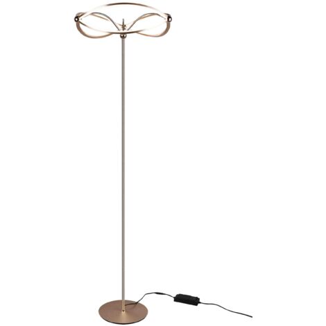 Lampada da terra LED 31W Charivari oro Trio 421210108