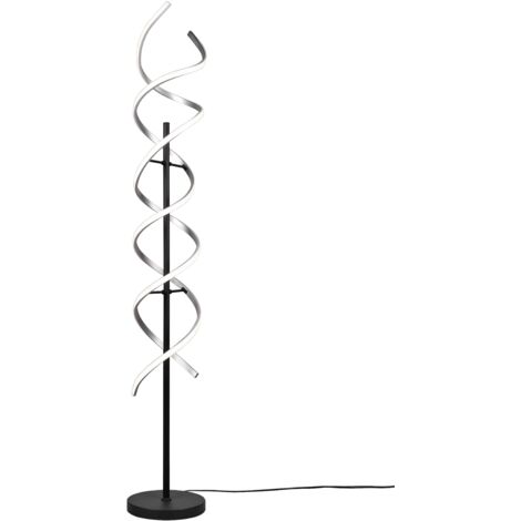 Lampada da terra LED, alluminio, alluminio spazzolato, H 150 cm, Sequence