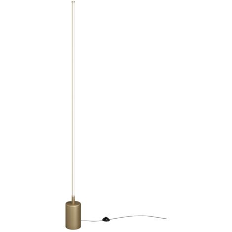 Lampada da terra LED Maytoni Flow dimmerabile ottone
