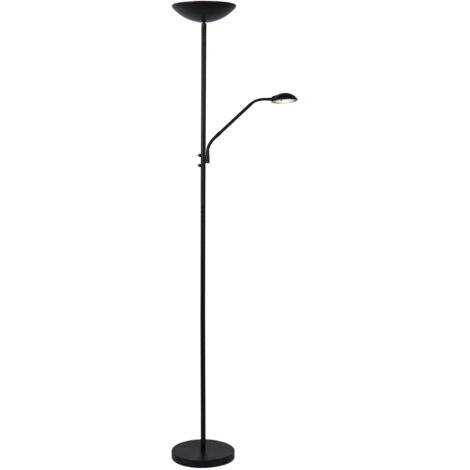 Lampada da terra Lucide Zenith LED 20W 3000K nera