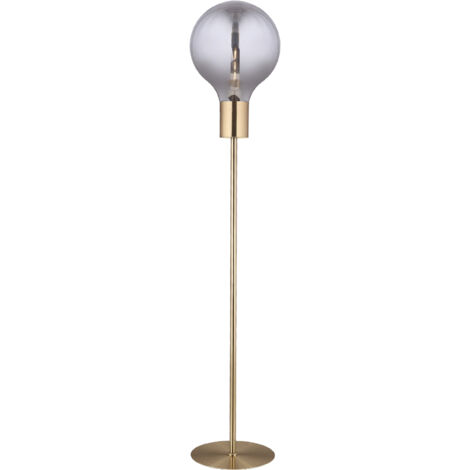 Lampada da Terra Lumineca Laugo 30x160 cm Smoky