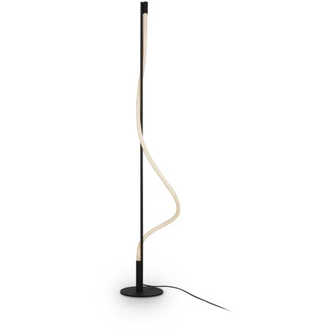 Lampada da terra Maytoni Tau nera LED 15W 3000K 150cm