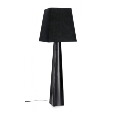 Lampada da Terra Metallo Nero Moderna da Interno H151 - SAKURA