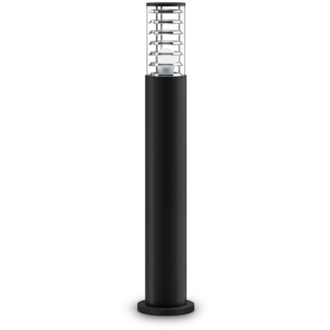 Lampada Da Terra Moderna Per Esterno In Alluminio Nero 1 Luce E27 60W Ip54