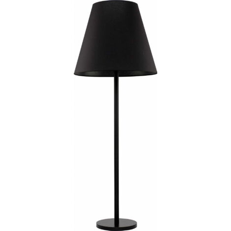 Lampada da terra Nowodvorski MOSS nera in tessuto 3xE27