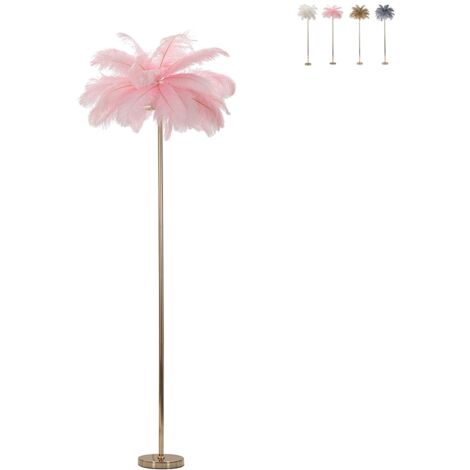 LAMPADA DA TERRA PALM ROSA CM Ø 55X160