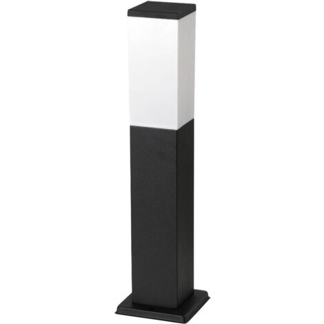 lampada da terra per esterni Lampada da tavolo in metallo Bonn plastica nera opaca B: 12.5 cm H: 50cm IP44