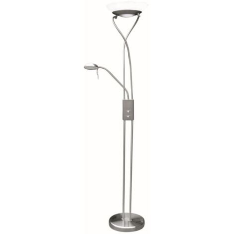 Lampada da terra Rabalux Gamma 4077 cromo satinato