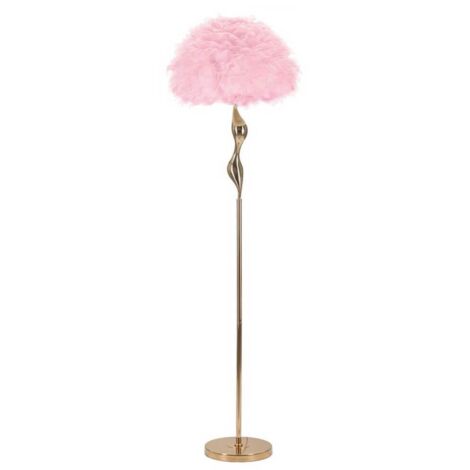LAMPADA DA TERRA SLIM ROSA CM Ø 50X165