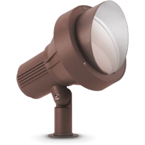 Lampada Da Terra Terra Alluminio Coffee 1 Luce E27 42W Ip65