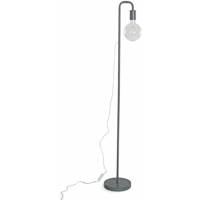Versa - Lampada da Terra Ruber Grigio 20 x 132,5 x...
