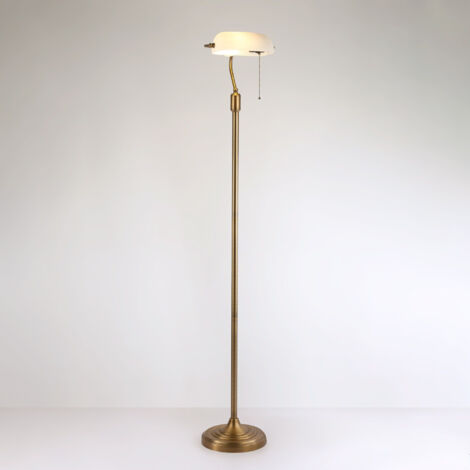 Lampada da terra vintage "BANQUERO" - E27