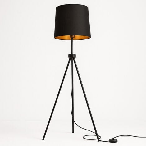 BARCELONA LED Lampada da terra vintage "KAPPEN" con treppiede