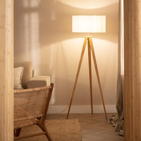 Lampada da Terra Wol  Bianco