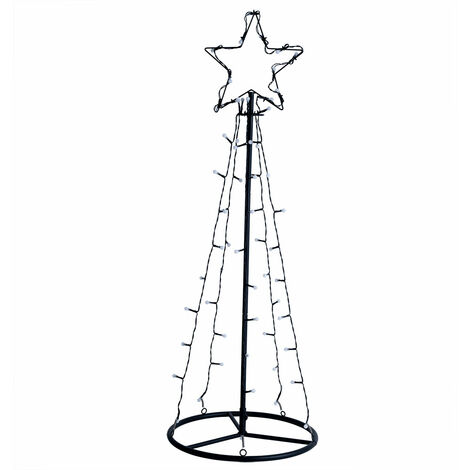 Albero LED Decorazione Domestica Albero con Luci 144 Led Da Interno Natale Albero  Luminoso Artificiale (Bianco caldo, plug-in) : : Illuminazione