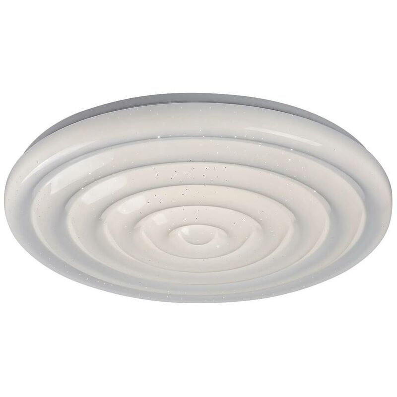 Image of Rabalux - Lampada del soffitto a led Katina Metal White Plastic White 24W 4000K h: 7 cm Ø38 cm