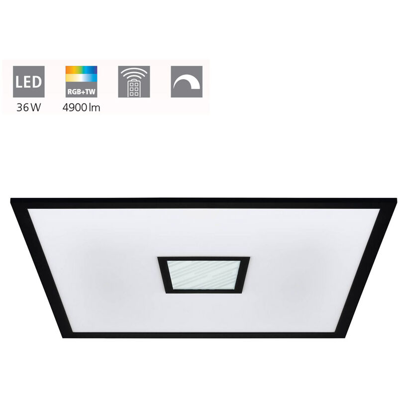 Lampada del soffitto Bordonara Plastica led bianco...