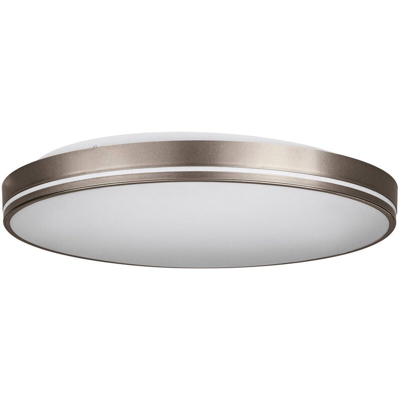 Image of Lampada del soffitto Orotava in plastica led bianco 2x11w 3000-6500K h: 7,5 cm Ø39,5 cm Dimmabile