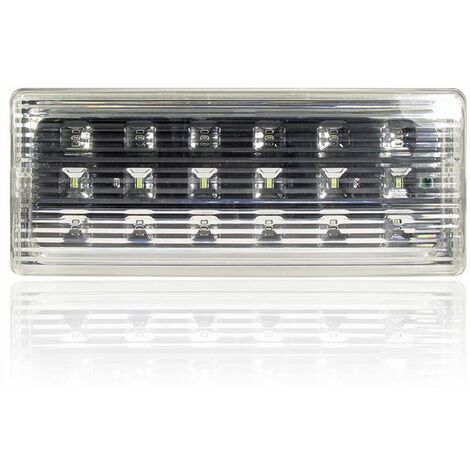 LAMPADA DI EMERGENNZA A PARETE 18 LED