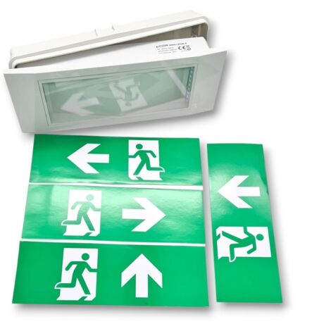 lampada di emergenza 5W luce 6500K batteria a lito inclusa da 3.7V 2200Ah IP23