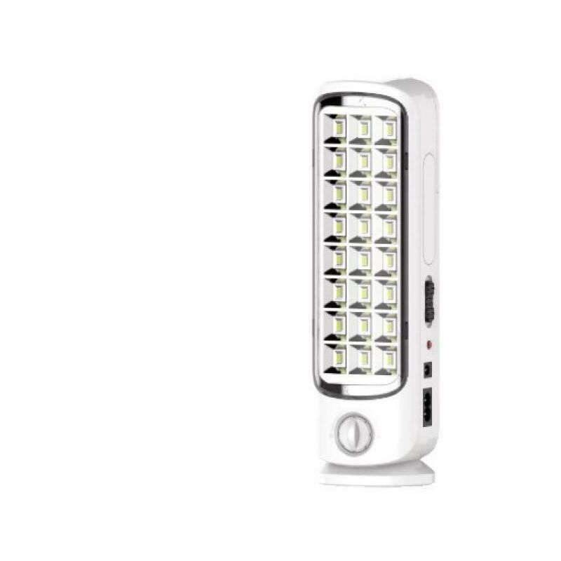 Image of Gbs Elettronica - lampada ricaricabile a led anti black-out con dimmer 38.8002.10