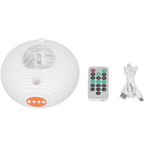 Lampada di proiezione UFO, proiettore di stelle aurora boreale, alimentazione USB, luce ambientale per camera da letto