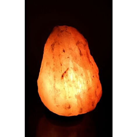 LEDLEDITALIA Lampada di Sale Himalayano Grezza da 2/3 Kg Rosa Naturale