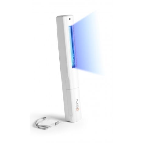 Lampada Disinfettante UV-C Portatile Ricaricabile Technaxx TX-151 con Tecnologia Anti-Virus e Sterilizzazione Ultravioletta