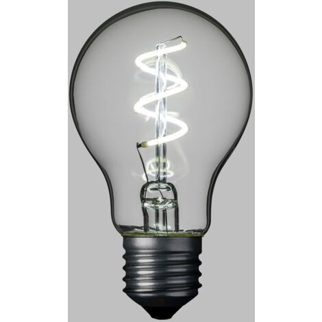 Lampada E27 36V goccia spiral Ø60mm