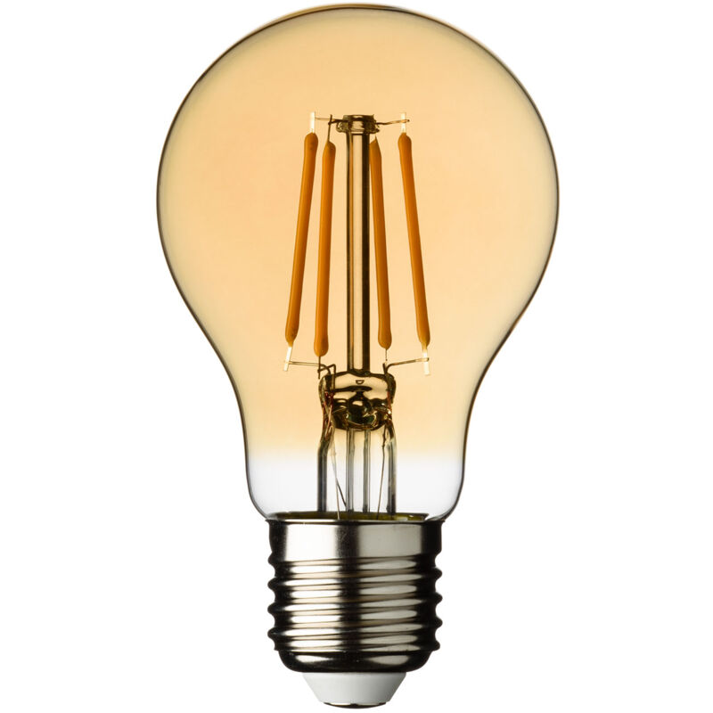 Lampe E27 4W 230V 2200°K Dorée 60x102mm