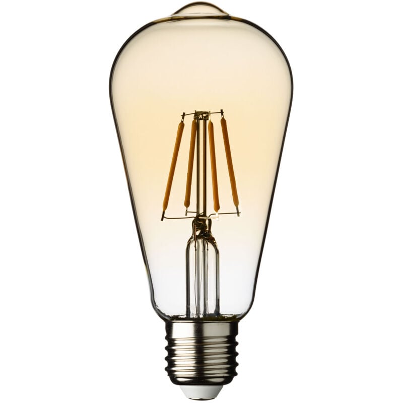 Lampe E27 ST64 4W 2200°K Dorée