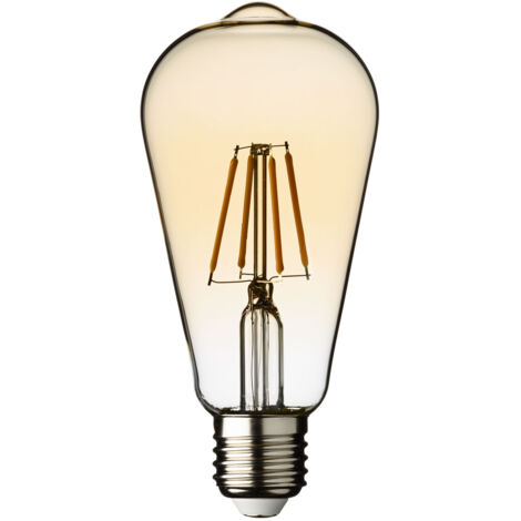 Lampada E27 ST64 4W 2200°K Golden